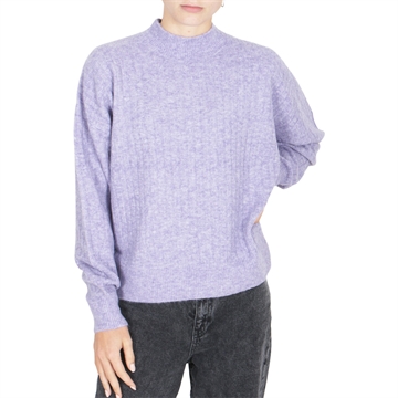 Grunt Knit Sweater Cherry Knit 2143-803 Light Lavender